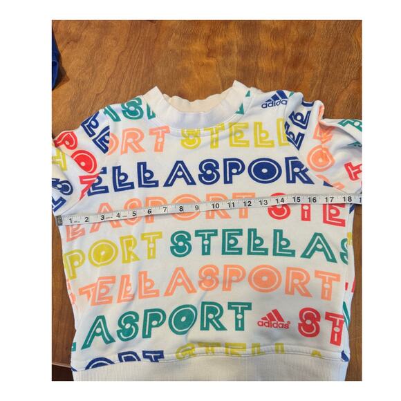ADIDAS STELLASPORT Crew Neck Sweatshirt in Sz Medium - Picture 8 of 11